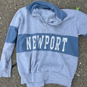 Brandy Melville Quarter zip ONE SIZE FITS ALL